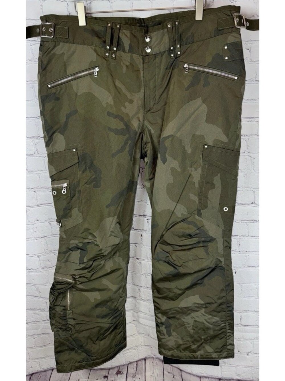Bogner Olive Green Camo Ski Pants